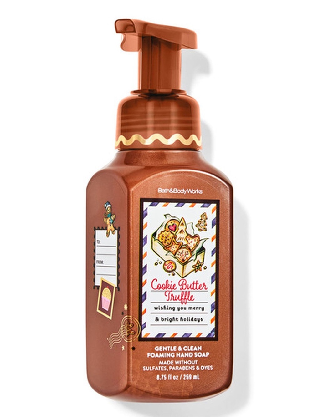 Bath & Body Works Cookie Butter Truffle Foaming Hand Soap NEW - Picture 1 of 2